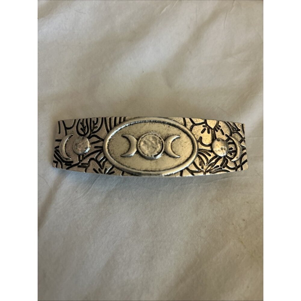 Moon Celtic Knot Hair Clip Vintage Hollow Moon Hair Clip Barrette Emo Floral